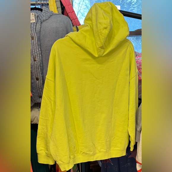 NWT Free People FP Movement Best Of Logo Hoodie - sour citrus combo - XS - Picture 9 of 10